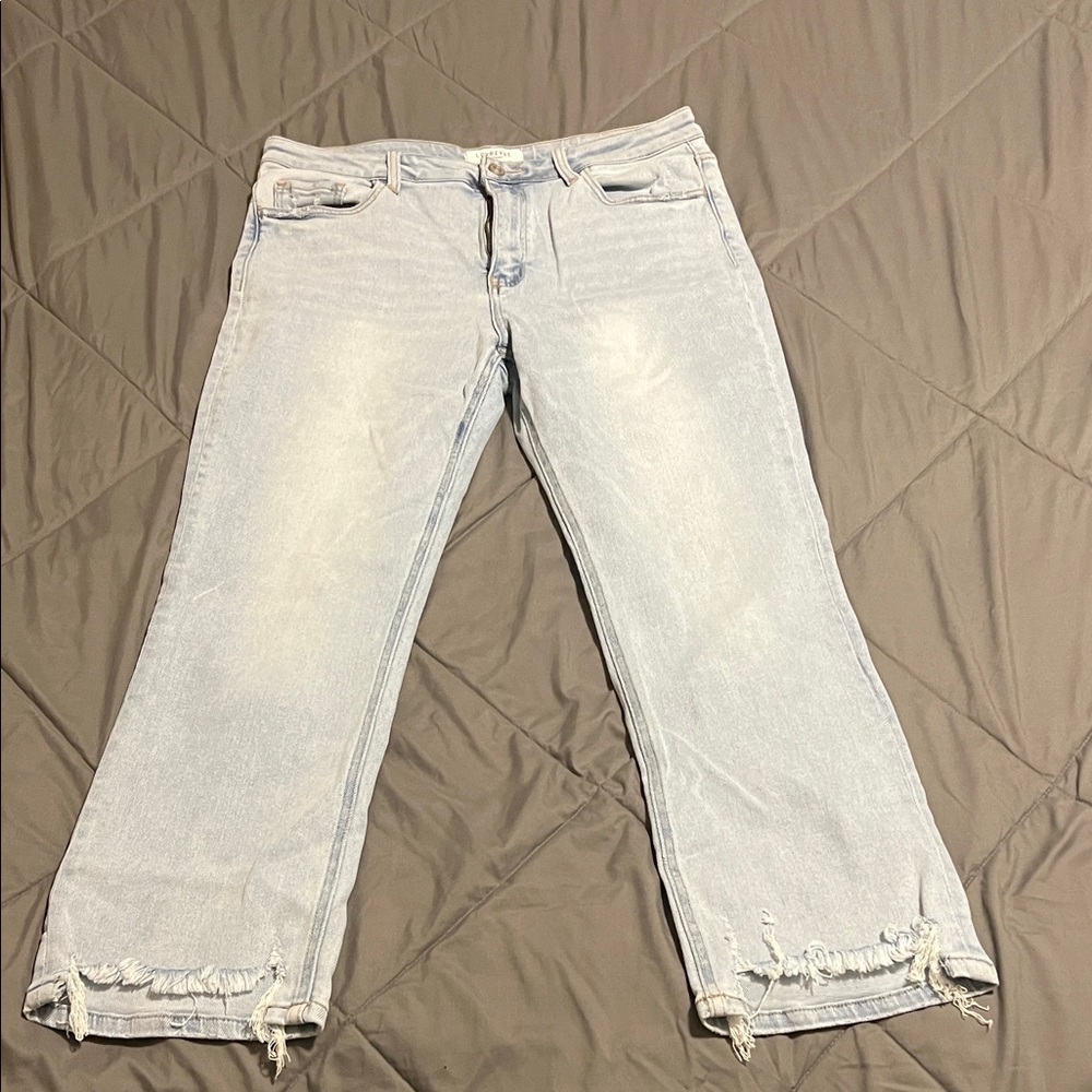 Light Blue Distressed Women Jeans NWOT